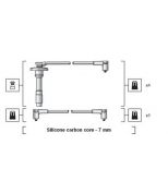 MAGNETI MARELLI - 941318111264 - Комплект проводов зажигания